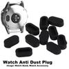 10pcs/set Silicone Anti Dust Plug Covers Cap Protector Fit for Garmin Fenix5 5S 5X S60 Smart Watch