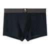 HUAJIELONG Men's Solid Textured Boxer Briefs