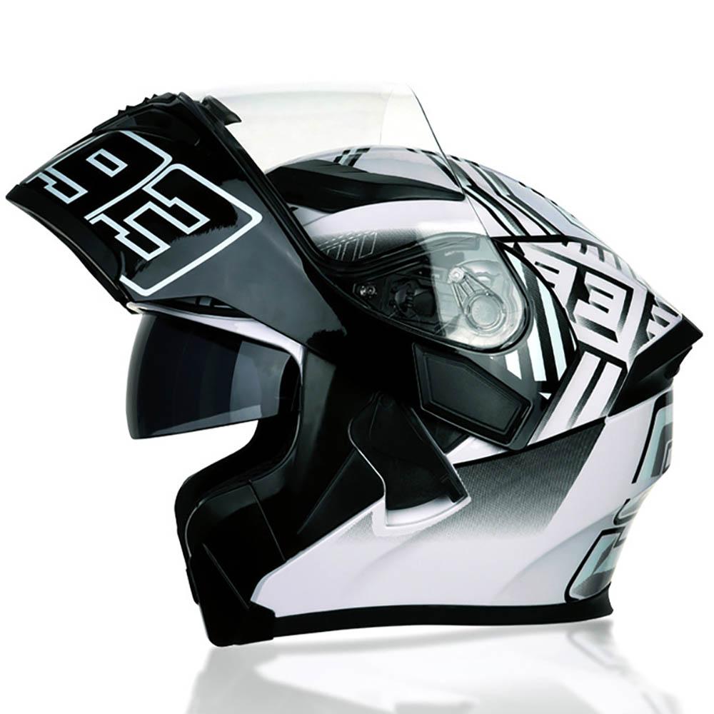 Cască Motocicletă Cască Motocicletă Full Face Accesorii Motocicletă Bărbați Și Femei Impermeabilă Protecție Solară Cască Certificată DOT