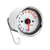 Retro Style Stainless Tacho Gauge with Backlit Motorcycle Tachometer Universal Motorbike Accessory 13000RPM Counter