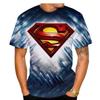 Summer Fashion Cool Superhero 3D Printed Men's T-Shirt Neutral Casual Retro Short Sleeve