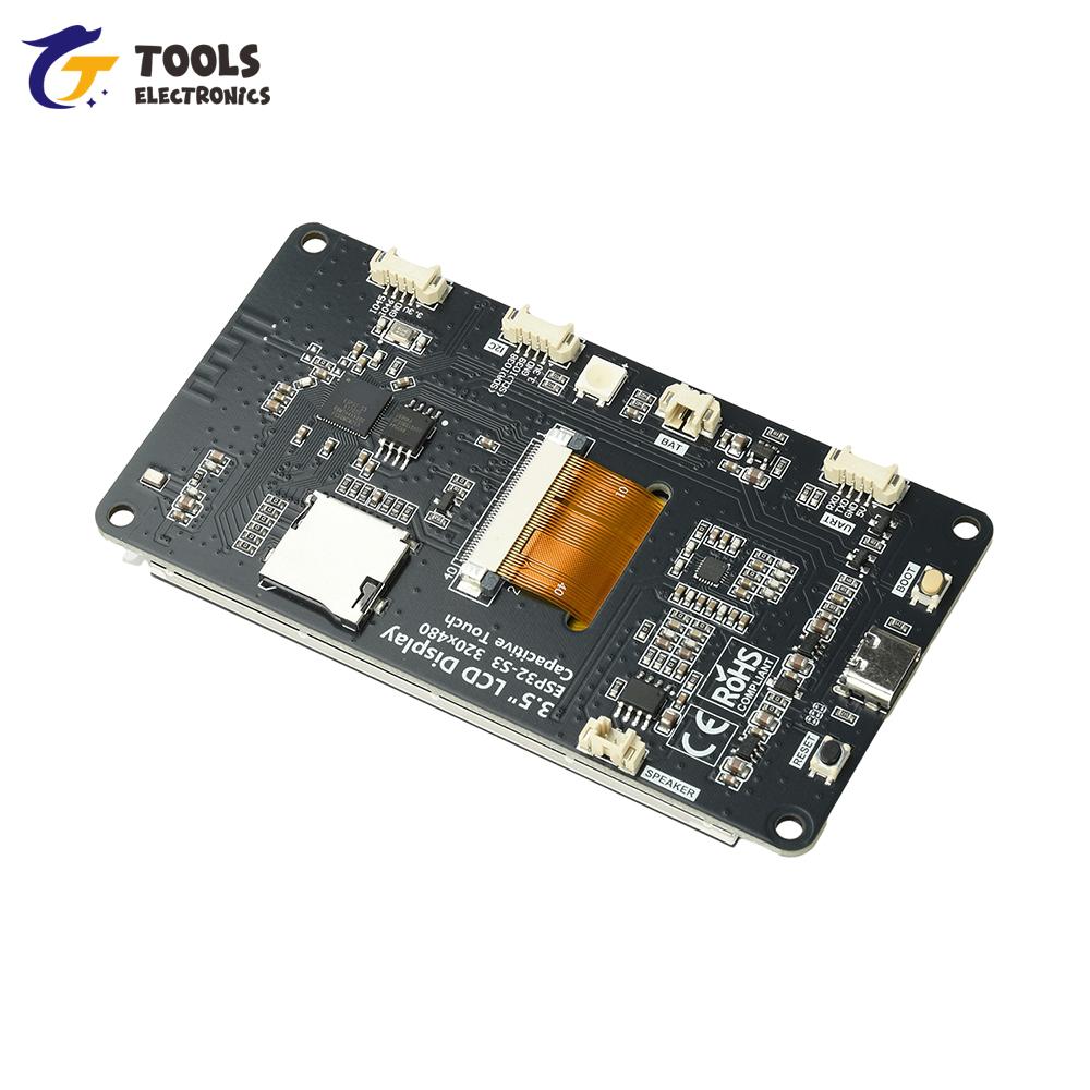 ESP32-S3 WiFi Bluetooth Development Board with 3.5 Inch IPS Touch Screen 320*480 RGB565 AI Chat Robot Type-C Interface