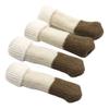 4 Pcs Knitted Chair Leg Covers Elastic Furniture Leg Protectors Non Slip Table Feet Covers Chair Leg Booties for Floor Protection Reduce Friction