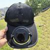 Breathable Sunhat with Solar Fan Sun Block Baseball Hat with Solar Fan USB Charging Fan Outdoor Sunhats Sunscreen Sunshade Hats