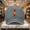 Portuguese Flag Baseball Cap Adjustable Casual Outdoor Street Style Cap