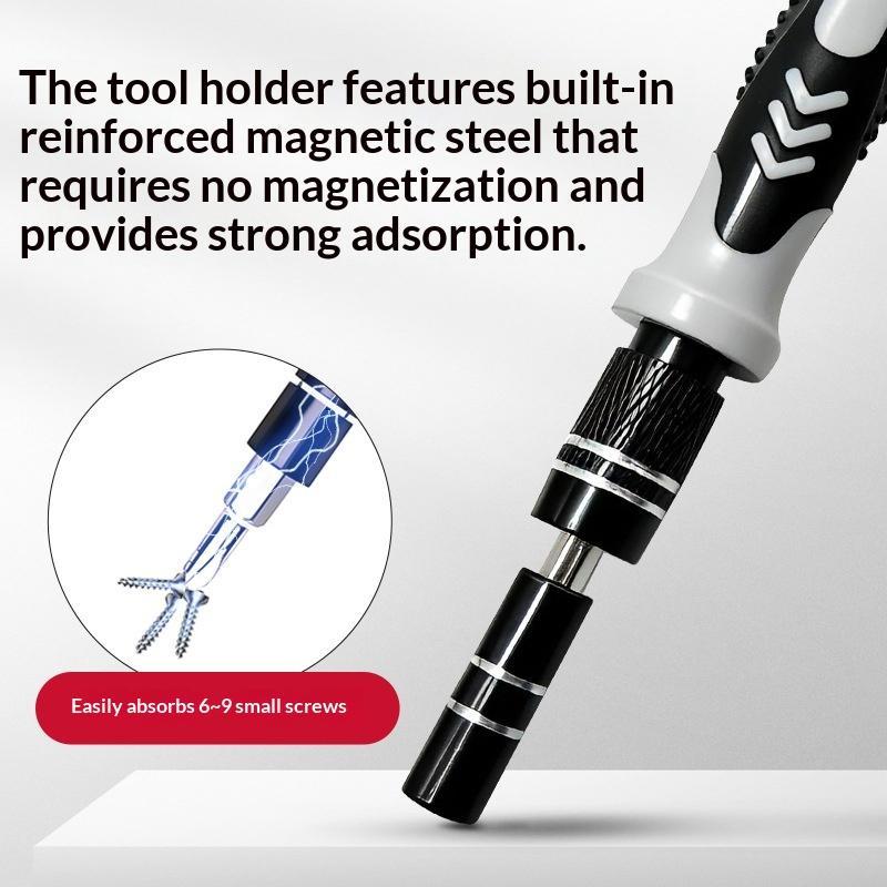 115 In One Precision Screwdriver Set With Bits And Non Slip Handle Suitable For Home Repairs
