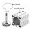 SDA Thin Cylinder Small Pneumatic 20/25/32/40/50/63/80X10X15X30X60 Cylinder Collection