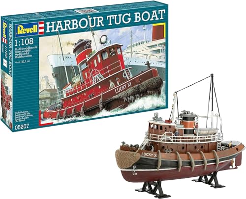 Немецкий пластиковый набор Revell 1/108 Буксир