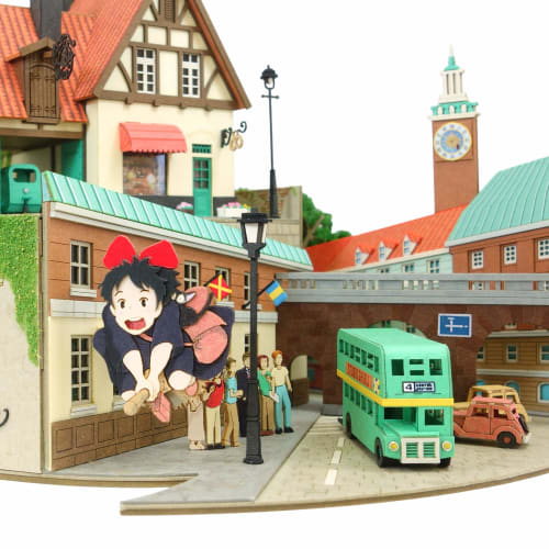 Sankei Studio Ghibli Series Kiki's Delivery Service Diorama Paper Craft MP07-37