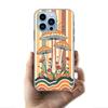 Boho Hippy Mushroom Sunrise Cases Phone Case For Iphone 17E 16E 17 Air 16 Pro Max 15 Pro 14 Plus 11 13 12 Mini Cover Cases Compa