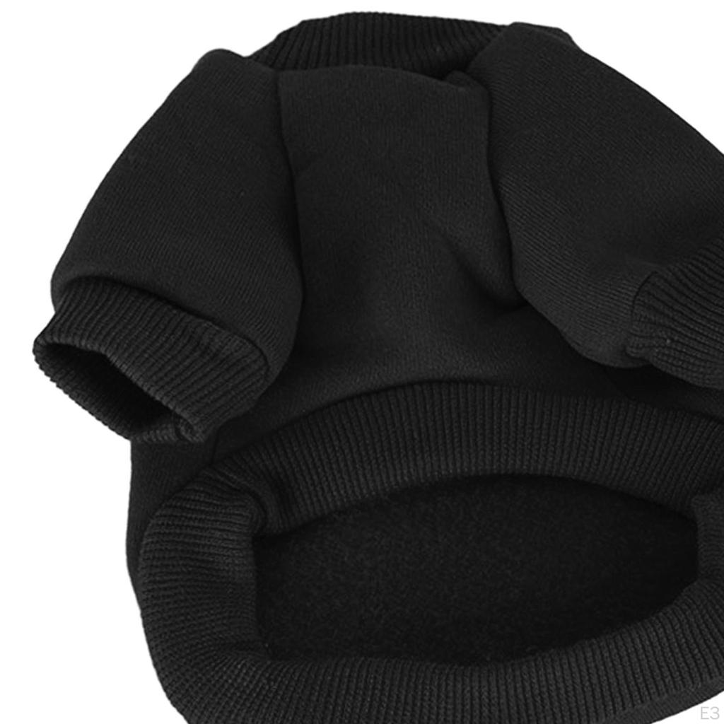 Bluza z kapturem dla psa na Boże Narodzenie Jesienne stroje dla szczeniaka Swetry dla zwierząt Wygodne ciepłe ubrania Mały płaszcz