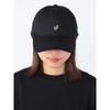 [Ships] Cap Web Exclusive One-Point Logo Embroidery Oversized Cap Men's 118540095 Black ONE SIZE