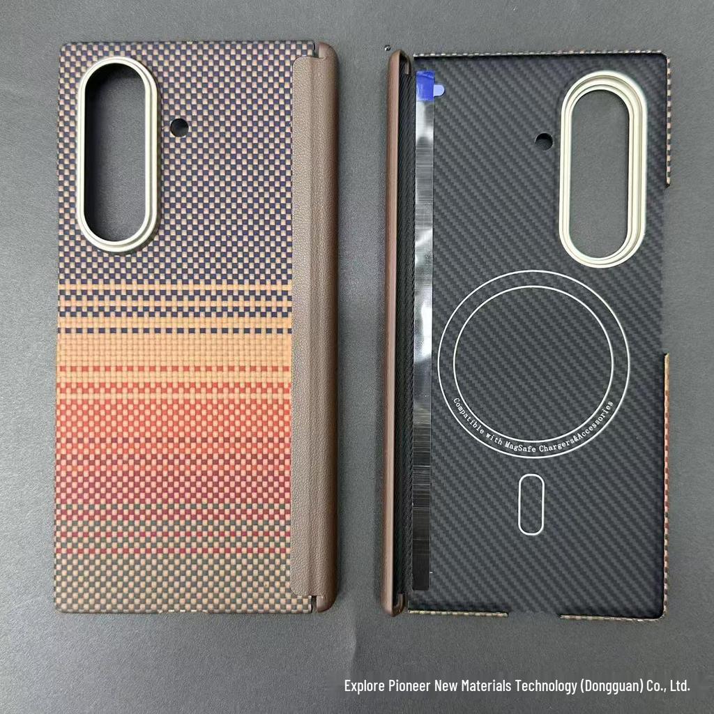 Samsung Galaxy Z Fold7 Kevlar Carbon Fiber Magnetic Ultra-Thin Drop-Proof Phone Case