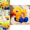 Plastic Educational Play Car With Rope Connected Duck For Kids Ages 1 To 3