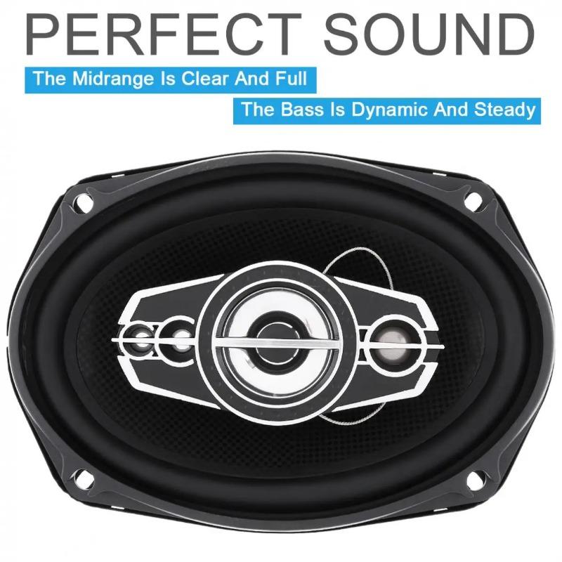 1pcs 12V 6x9 Inch 800W Car Coaxial Speaker Auto Audio Music Stereo Full Range Frequency Hifi Non-destructive Installation