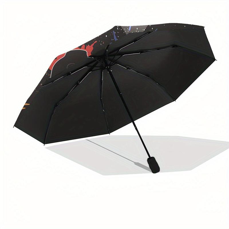 Colorful Paint Splatter Video Game Controller Mouse PadUmbrella, Portable 3-Fold Umbrella for Men & Women,Christmas Gift ES257