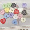 20Pcs/Set Buttons For Needlework Heart Sewing Button For Clothing Diy Accessories Decorative Craft Supplies