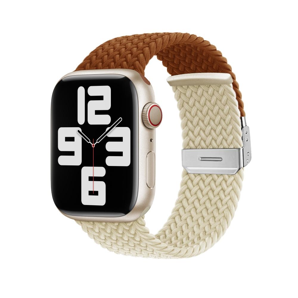 Braided Solo Loop Strap For Apple Watch Band 44mm 40mm 45mm 41mm 42mm Elastic Nylon Correa Bracelet iWatch Series 4 5 Se 6 7 3 8