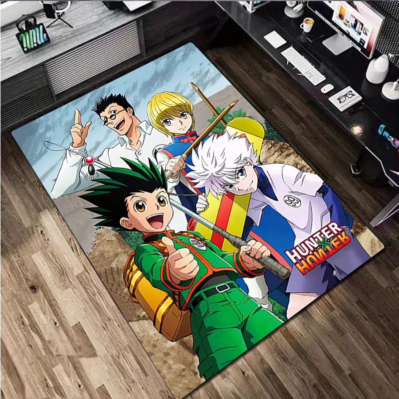Hunter's Quest Begins Home carpet Office Decorative Carpet For Living Room Bedroom Door Mat Floor Rug Computer Chair Area Rug