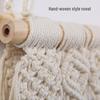Europäische Böhmische Gewebte Baumwollseil Wandteppich mit Quasten – DIY Heim Wandbehang Dekoration.