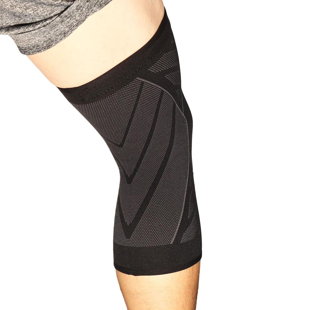 Sports Kneepads Knitting Pressurized Running Basketball Riding Breathable Nylon Kneepads for Active Sports