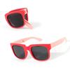 Square Frame Kids Sunglasses Fashion Uv 400 Outdoor Foldable Sunglasses Children Eyewear For Toddler Boys And Girls