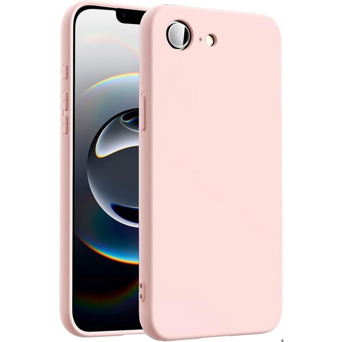 Coque de protection - BOOLING - pour iPhone 16e - Silicone Liquide - Antichoc - Anti-Rayures