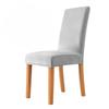 Thickened Plush Chair Cover Velvet Chair Protector Washable Elastic Chair Slipcover  Restaurant