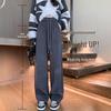 2026 Damen Gemütliche Samt-Hose mit weitem Bein - Winter/Frühling Gerades Bein Design