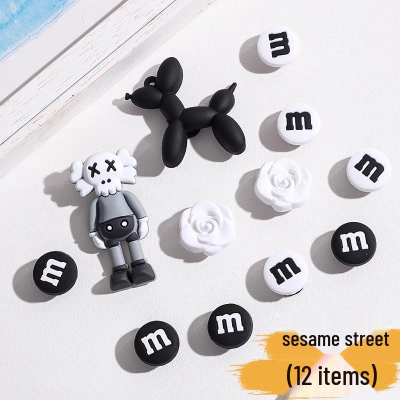 2025 Fun Cartoon Crocs Shoe Charms Button Accessories for Clogs