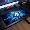 Millwall FC Custom Large Mouse Pad, Personalized Name Text Print, Football Logo Non‑Slip Desk Mat Gaming Gift