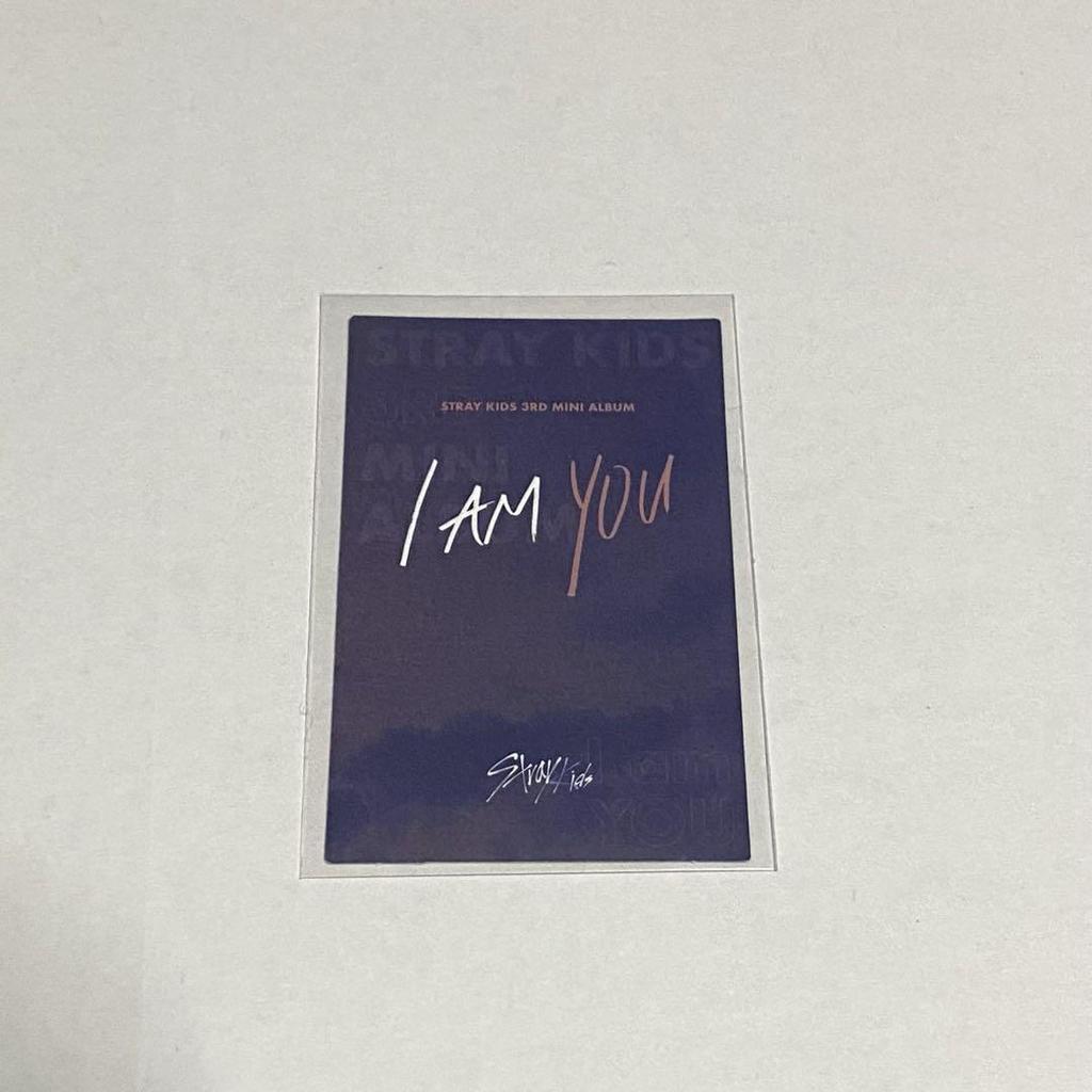 [USED] straykids Reno IAMYOU Limited Edition Trading Card