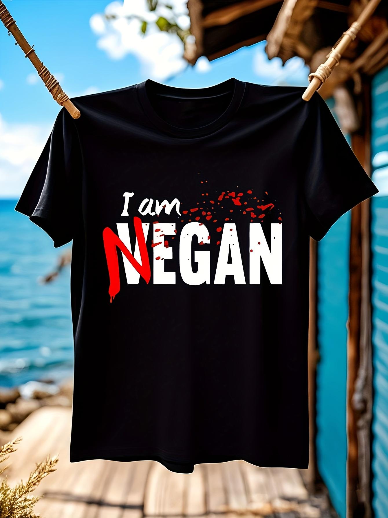 The Walking Dead Negan Graphic Tshirt Graphic Tshirt - Bo... XXXXL