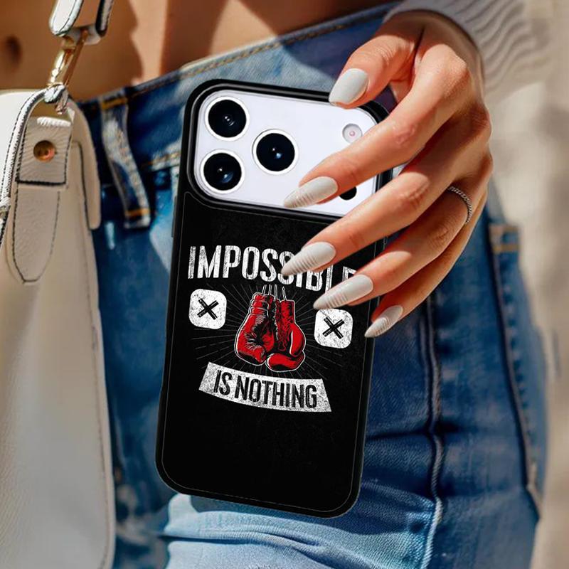 Boxing Gloves boxing King Phone Case For iPhone 17 Air 14 15 13 12 Max Cover For Apple 14 15 16 16e 11 Pro Max Plus Coque