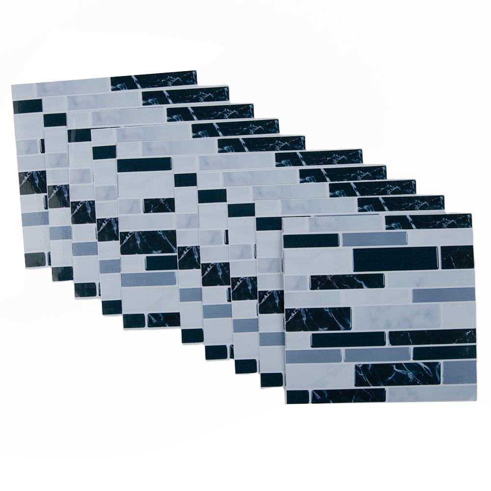 3D Tile Stickers Bathroom Epoxy And Plastic Humidity Resistant