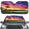 Flamingo Printed Car Sunshade Car Sunshade Personalized Sun Shield