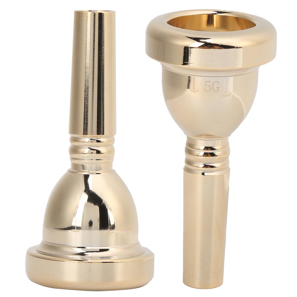 Trombone Mouthpiece Large Shank Mouth Piece Metal 12.7mm 5G Accessory Replacement TR‑03