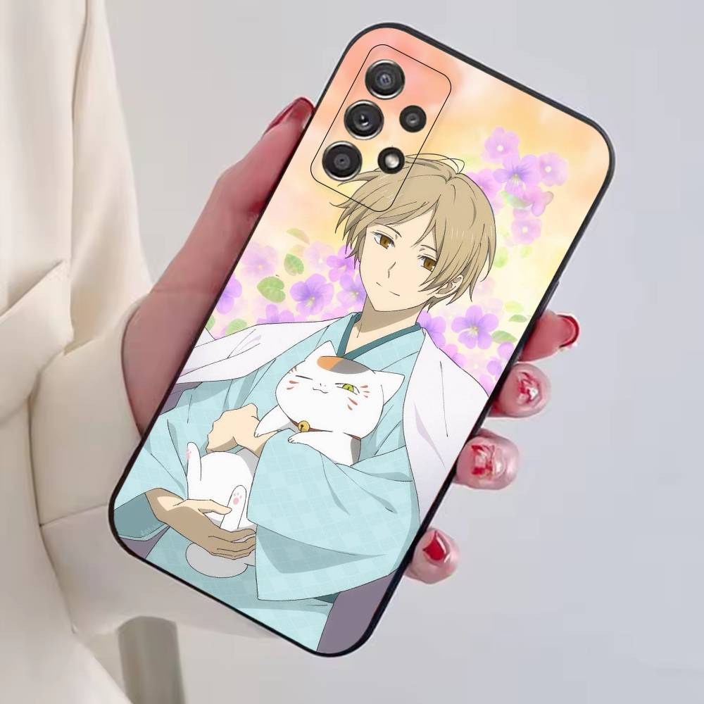 Natsume Book Anime Natsume Phone Case For Samsung S25,S24,S21,S22,S23,S30,Ultra,S20,Plus,Fe,Lite,Note,10,Black Cover