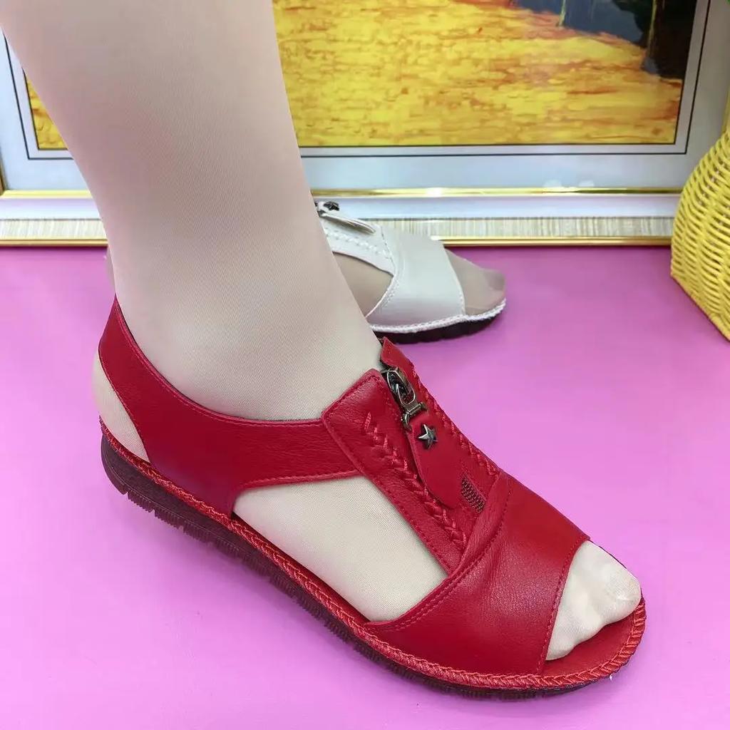 Fashion Women Shoes Fashion Flat Sole Sandals Shoes for Women Fish Mouth Comfortable Casual Sandals Zapatos De Mujer