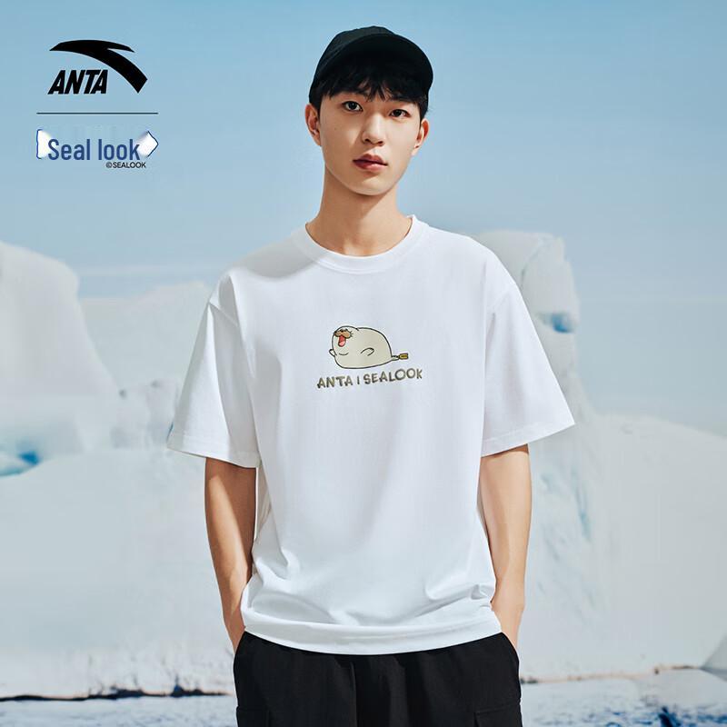 

Унисекс охлаждающая спортивная футболка с коротким рукавом Anta X SEALOOK M