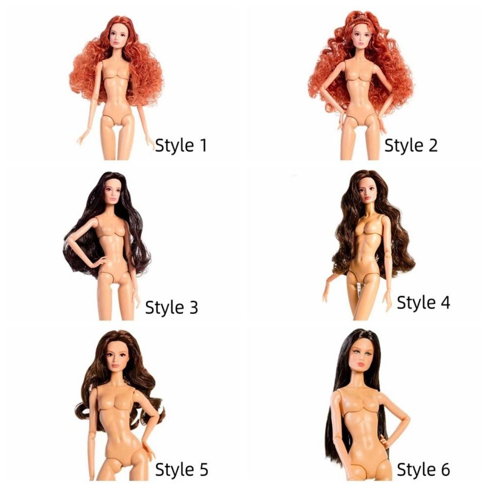 Blond Hair Supermodel Doll Joint Movable Doll Body Dress Up 1/6 BJD Doll DIY Toy