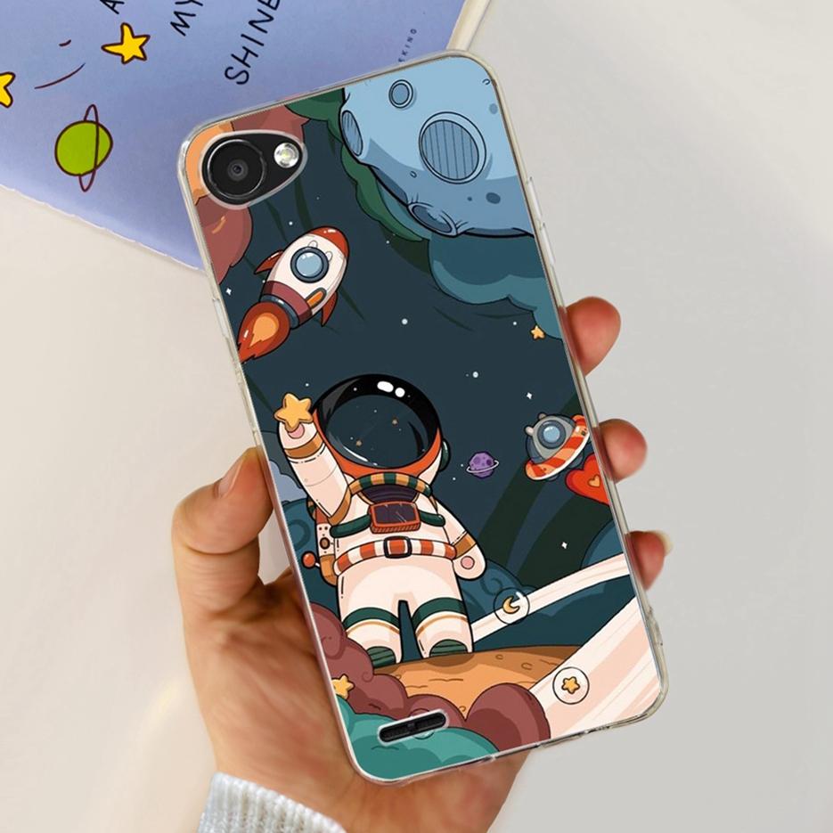 For LG Q6 Case M700 M703 Cute Painted Cover Soft Silicone Phone Case For LG Q6 Q6+ LGQ6 Back Cover Bumper For LG Q6 5.5'' Fundas