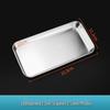 Dental Use 304 Stainless Steel Flat Bottom Instrument Tray