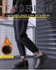 2024 Men's Winter Velvet-Lined Non-Slip Waterproof Snow Boots