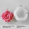2pcs DIY 3D Rose Flowers Silicone Candle Mold Handmade Soap Chocolate Ornament Tool Aromatherapy Gypsum Resin Mould Home Decor