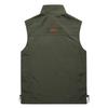 Herren Frühling Sommer Outdoor Freizeit Gilet Schnelltrocknende Weste Schlichte Mode Stehkragen Fotografie Weste
