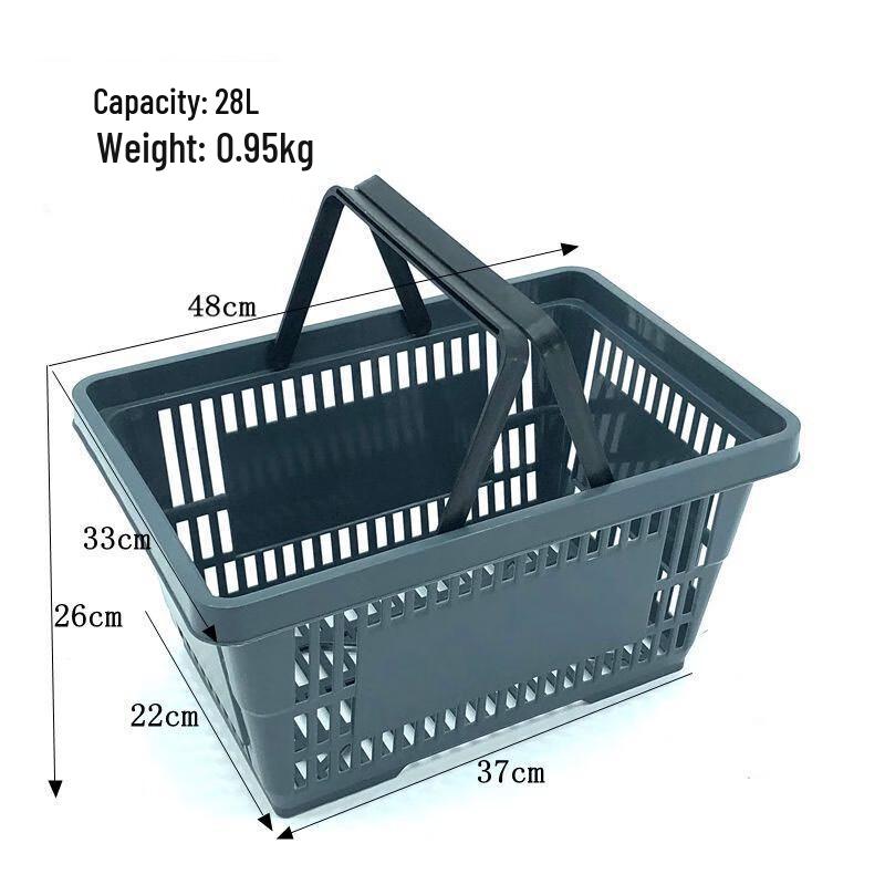 Jieshi Large Thick Portable Shopping Basket