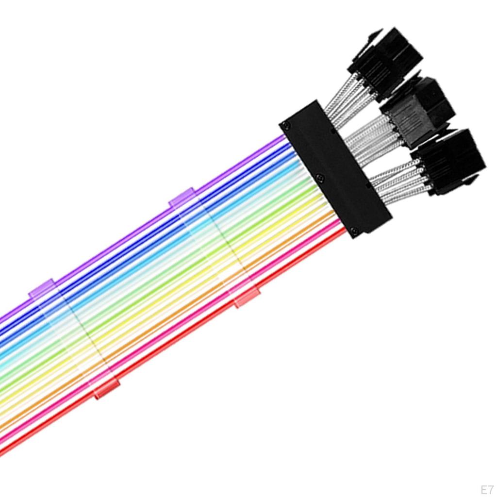 Güç Kaynağı için RGB Kablo Uzatma Kiti Kablolar