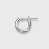 Silver Earrings 112324350903 4℃HOMME+ (Single)