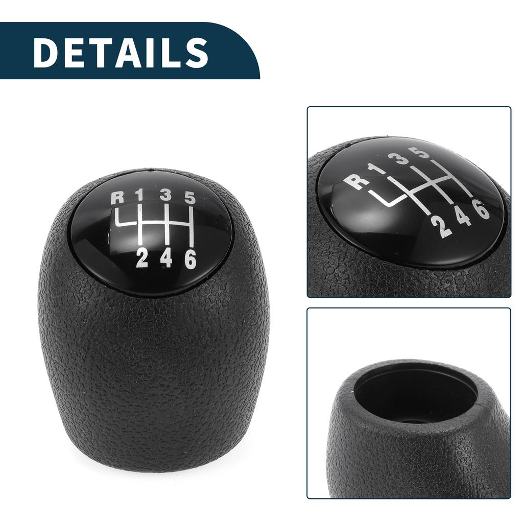 TUCKBOLD Manual Gear Shift Knob for Fiat Ducato 6-Speed 1994-2006 (1pc)